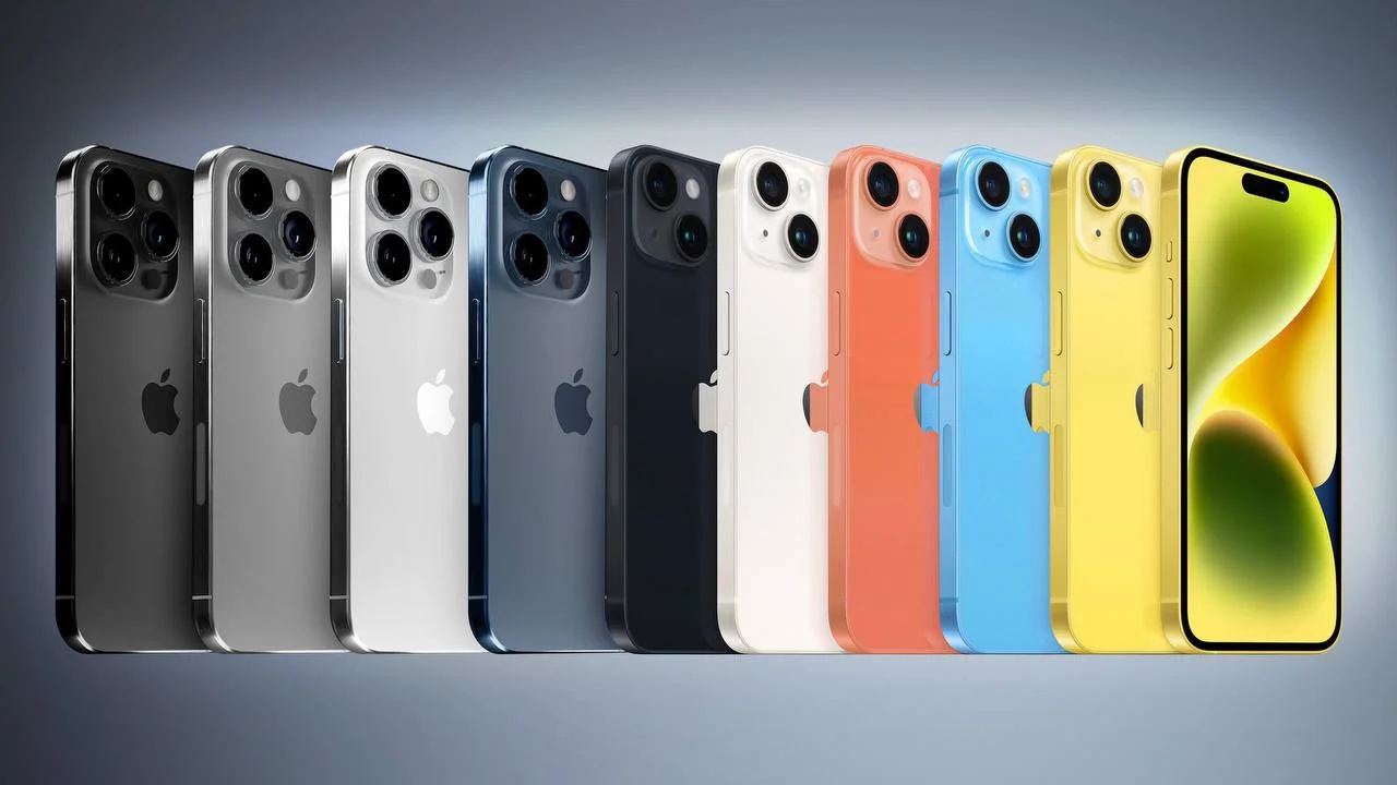 iPhone 15 colors
