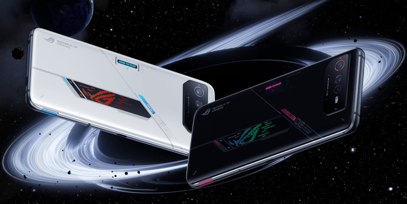 Еще один “экстремально” геймерский девайс – ROG Phone 6 от Asus. Процессор Snapdragon 8+ Gen 1 оснащен одним ядром Cortex-X2 3.19 ГГц, тремя Cortex-A710 2.75 ГГц и Cortex-A510 1.80 ГГц