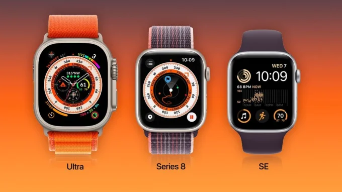 Три модели смарт-часов Apple Watch