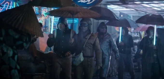 Кадр из фильма «Бегущий по лезвию» Ридли Скотта, 1982 год