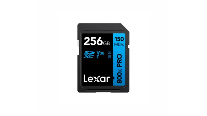MicroSD карта памяти LEXAR Pro 800x SDXC UHS-1