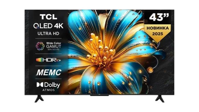4к-телевизор TCL T6C 4K QLED