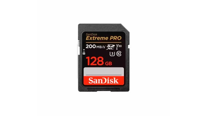 MicroSD карта памяти Sandisk Extreme Pro SDXC UHS-I U3 V30