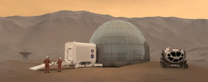 Рис. 4 Концепция Mars Ice Home / Wikimedia