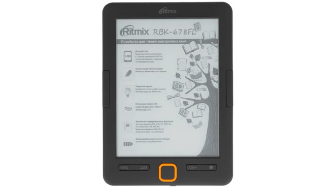 Недорогая электронная книга Ritmix RBK-678FL