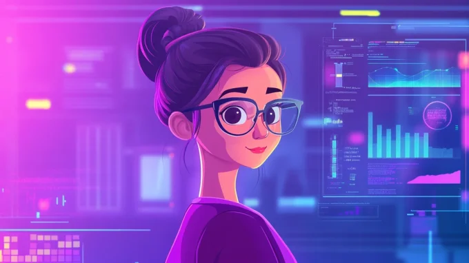 Девушка программист профессия Data Scientist