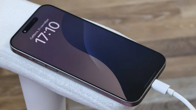 зарядка айфона