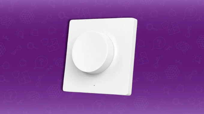Умный выключатель Xiaomi Yeelight Dimmer Smart Switch Wireless Version
