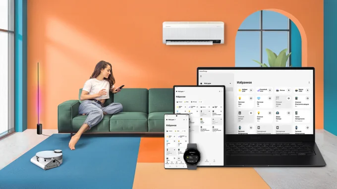 Устройства системы умного дома Samsung SmartThings
