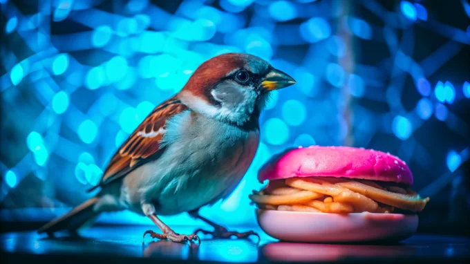 Городские воробьи страдают от ожирения из-за фастфуда: исследование российских ученых