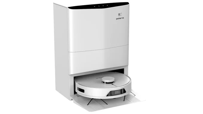 Робот-пылесос со станцией самоочистки Polaris PVCRAC 7750 Wi-Fi IQ Home