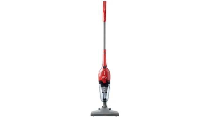 Недорогой проводной вертикальный пылесос Centek CT-2565 Red