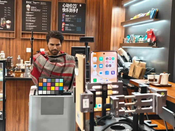 смартфон realme 16 Pro+ в LumaColor Image Lab