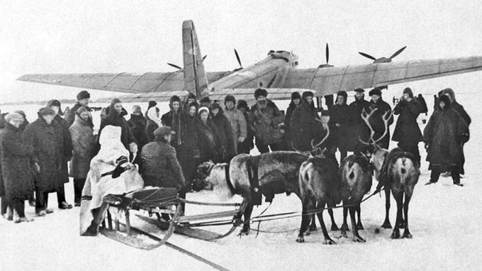 Папанинская экспедиция. Апрель 1937 г.