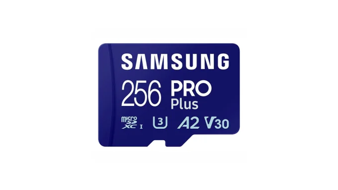 MicroSD карта памяти Samsung Pro Plus SDXC UHS-I U3 V30 A2