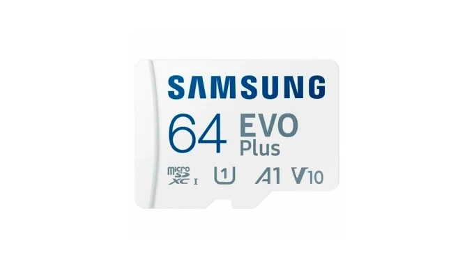 MicroSD карта памяти Samsung Evo Plus MB-MC64KA