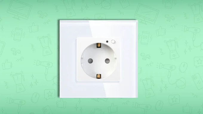 Умная встраиваемая розетка Hiper IoT Outlet W01 EU Wi-Fi