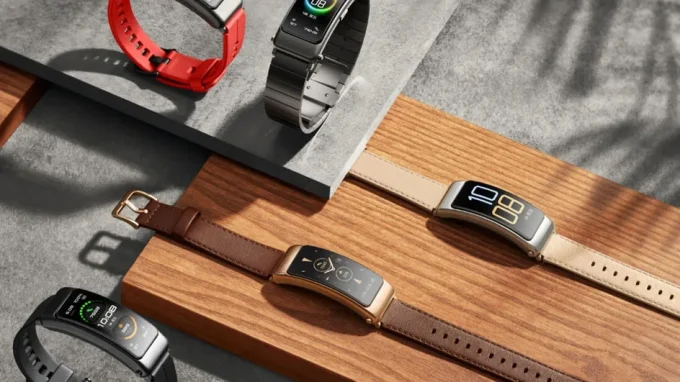 Разные фитнес-браслеты от Huawei