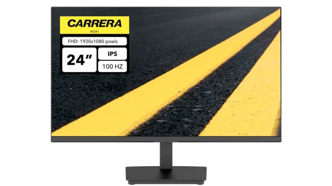 Бюджетный монитор для дома и офиса Carrera CRL241