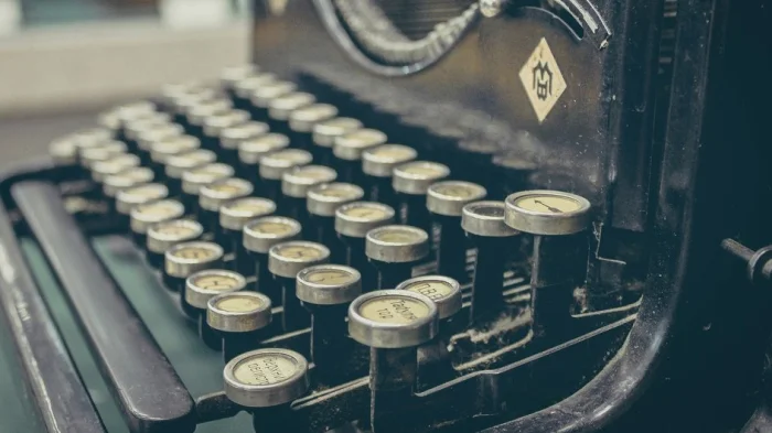 Пишущая машинка