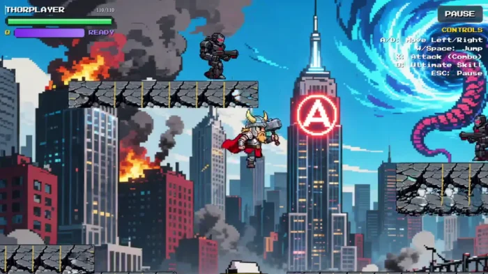 Кадр из игры от OpenGame