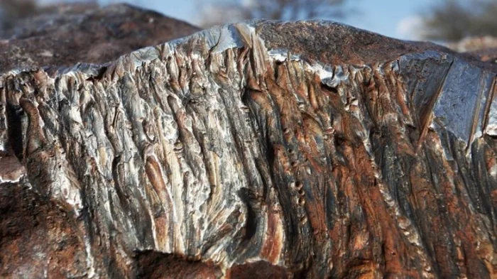 Структура метеорита. Фото: YouTube