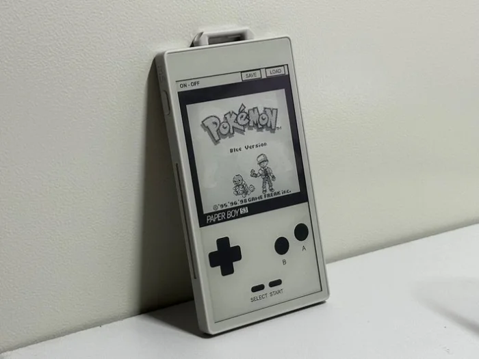 PaperBoy S3 — эмулятор Game Boy на E-Ink-экране с частотой 60 Гц
